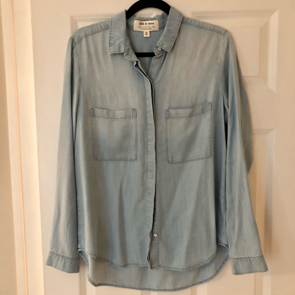Anthropologie Cloth and Stone button down